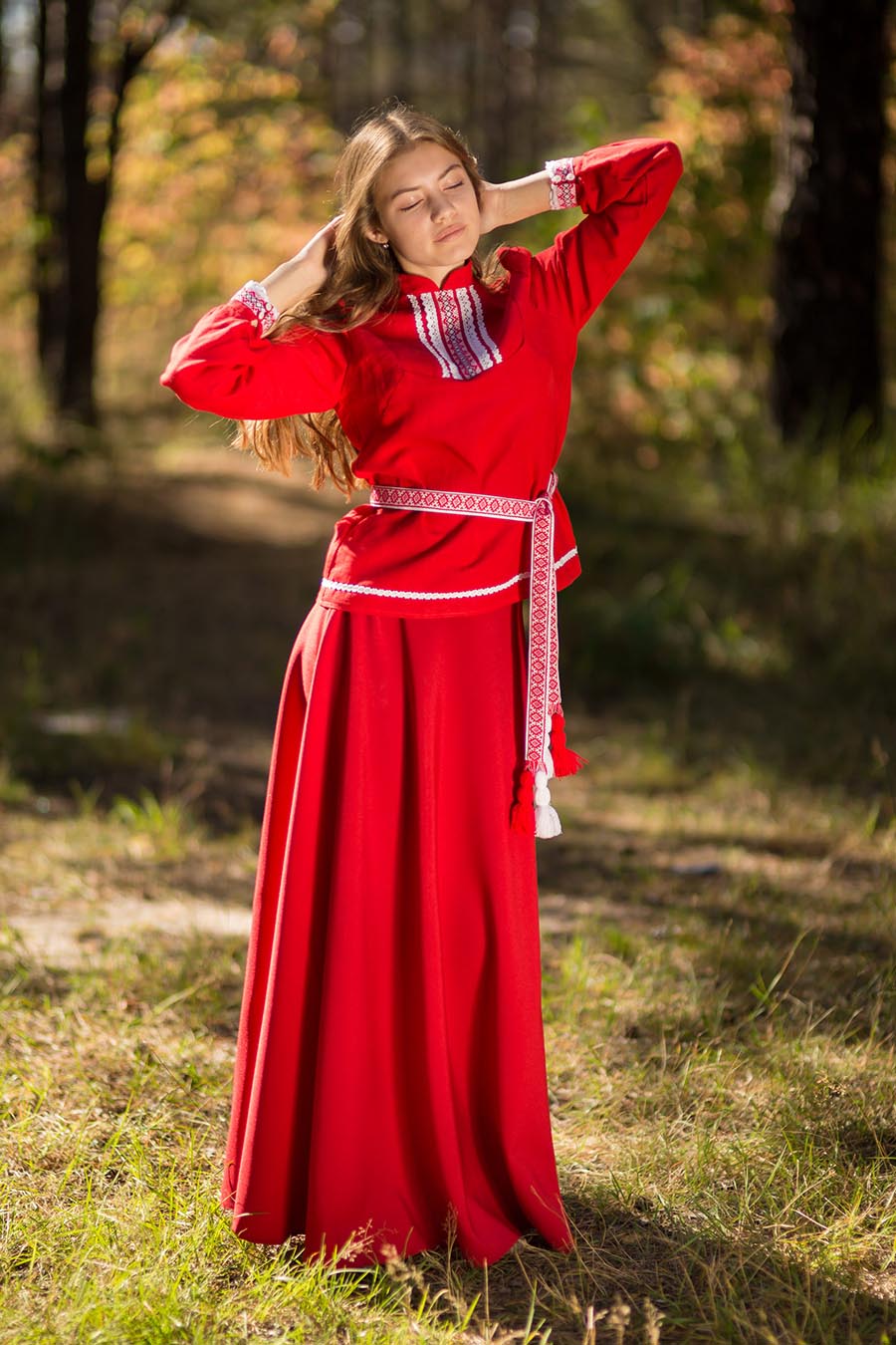 Underwear Women in Slavic costumes in Zhongshan